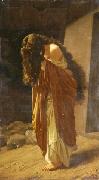 Antonio Ciseri Die busende Magdalena china oil painting reproduction